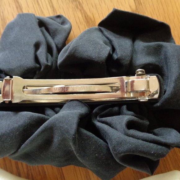 Womens Large Bow Barrette Hair Clip Made in France - Picture 6 of 9